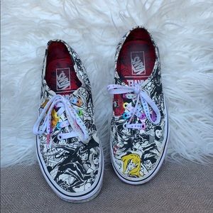 custom marvel vans